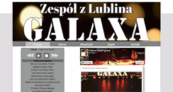 Desktop Screenshot of galaxa.pl