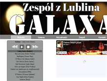 Tablet Screenshot of galaxa.pl